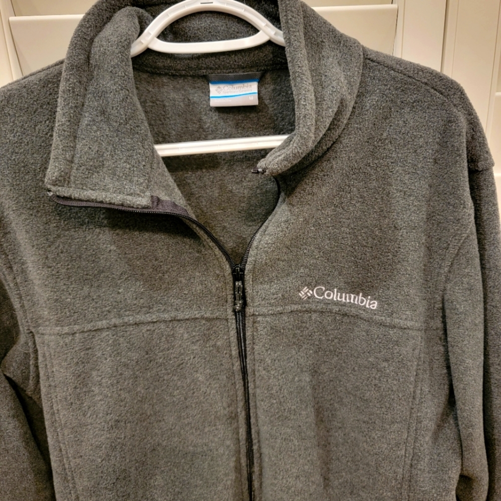 Columbia Mens Medium Fleece Jacket